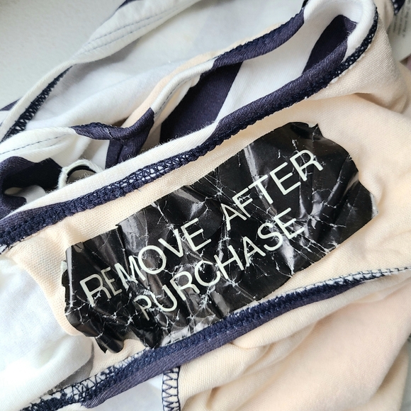 NWT Looney Tunes Warner Bros. Tweety Striped 1996 Vintage One-Piece Swim… - Picture 9 of 12